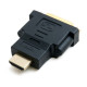 Переходник Extradigital DVI-D Dual Link (Female) - HDMI (Male)